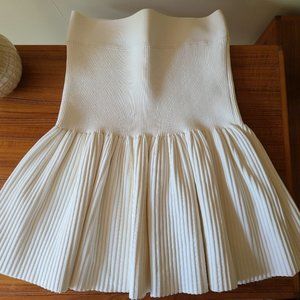 BCBG MaxAzria Ribbed Fit & Flare Bandage Skirt